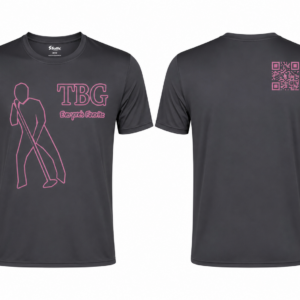 TBG Black Short Sleeve Shirt (Pink Outline)