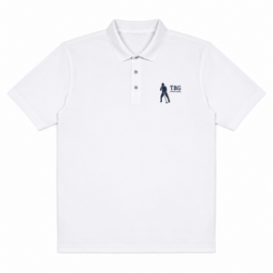 TBG White Polo Shirt