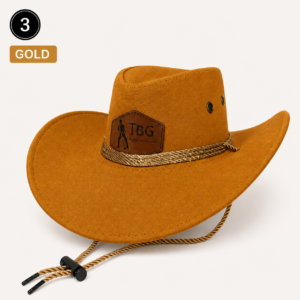 TBG Gold Western Hat