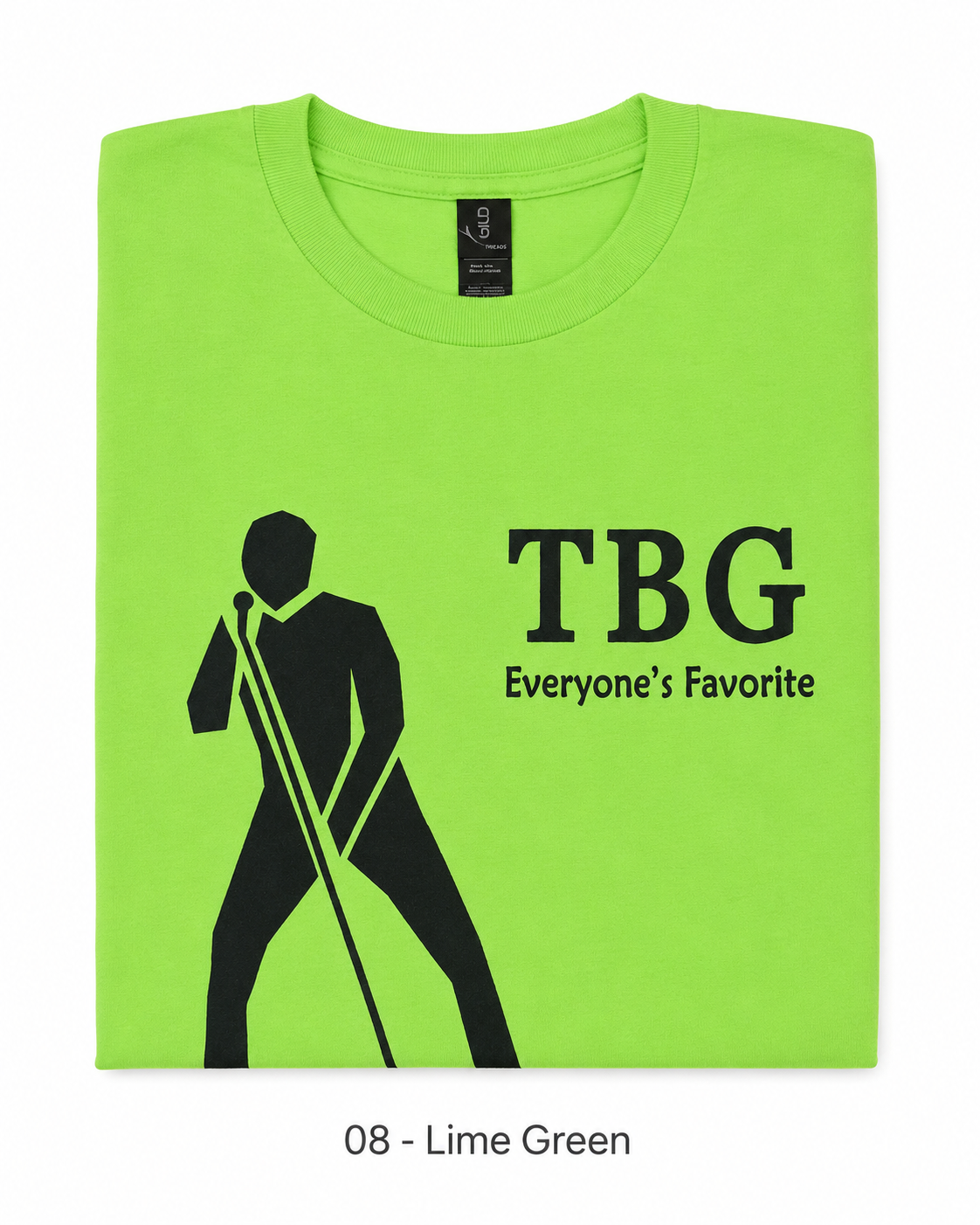 TBG Lime Green T-Shirt - Image 2