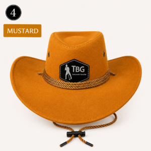 TBG Mustard Western Hat