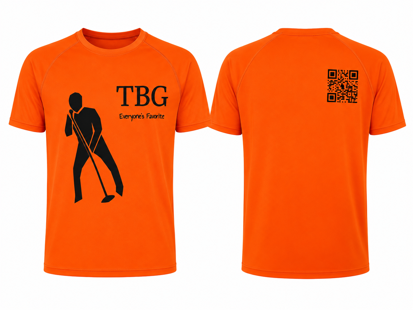 TBG Orange Short Sleeve Shirt
