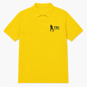 TBG Bright Yellow Polo Shirt
