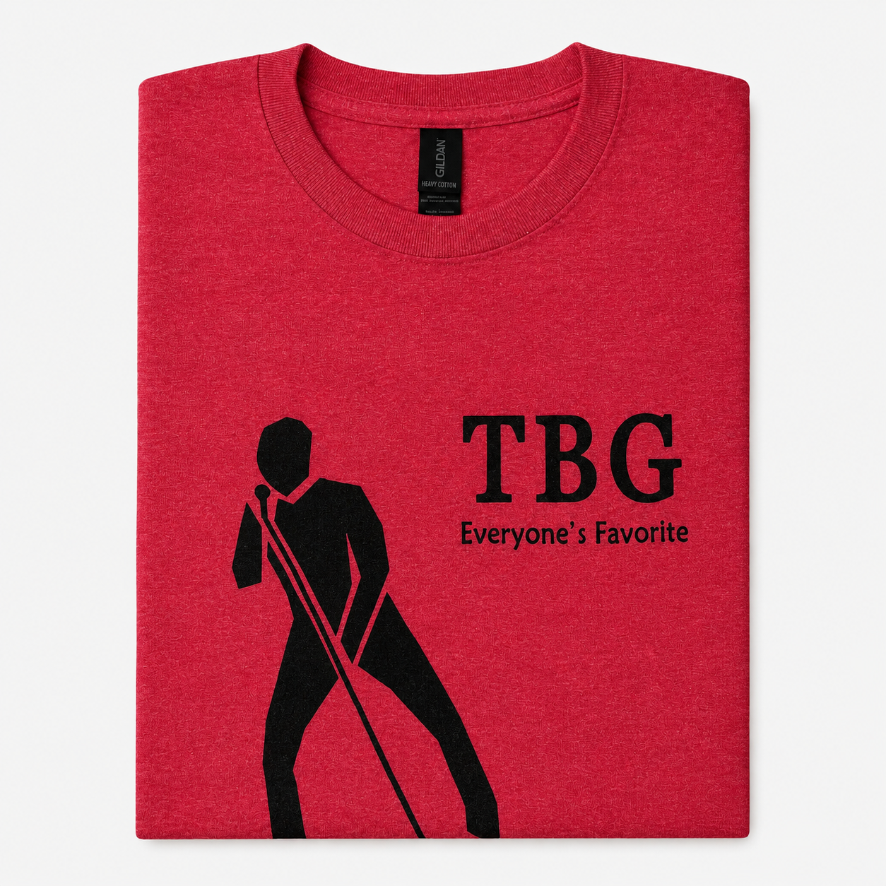 TBG Heather Red T-Shirt - Image 2