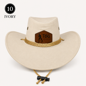 TBG Ivory Western Hat