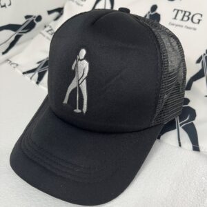 TBG Black Mesh Trucker Cap