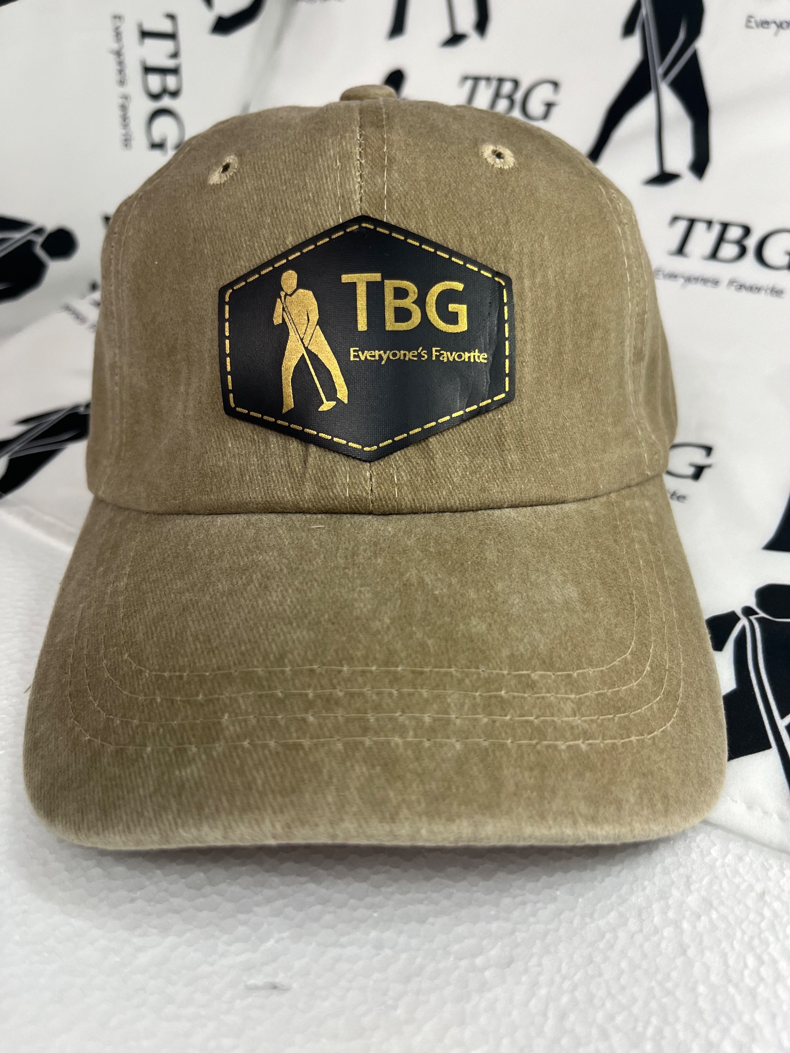 TBG Camel Gold Patch Cap