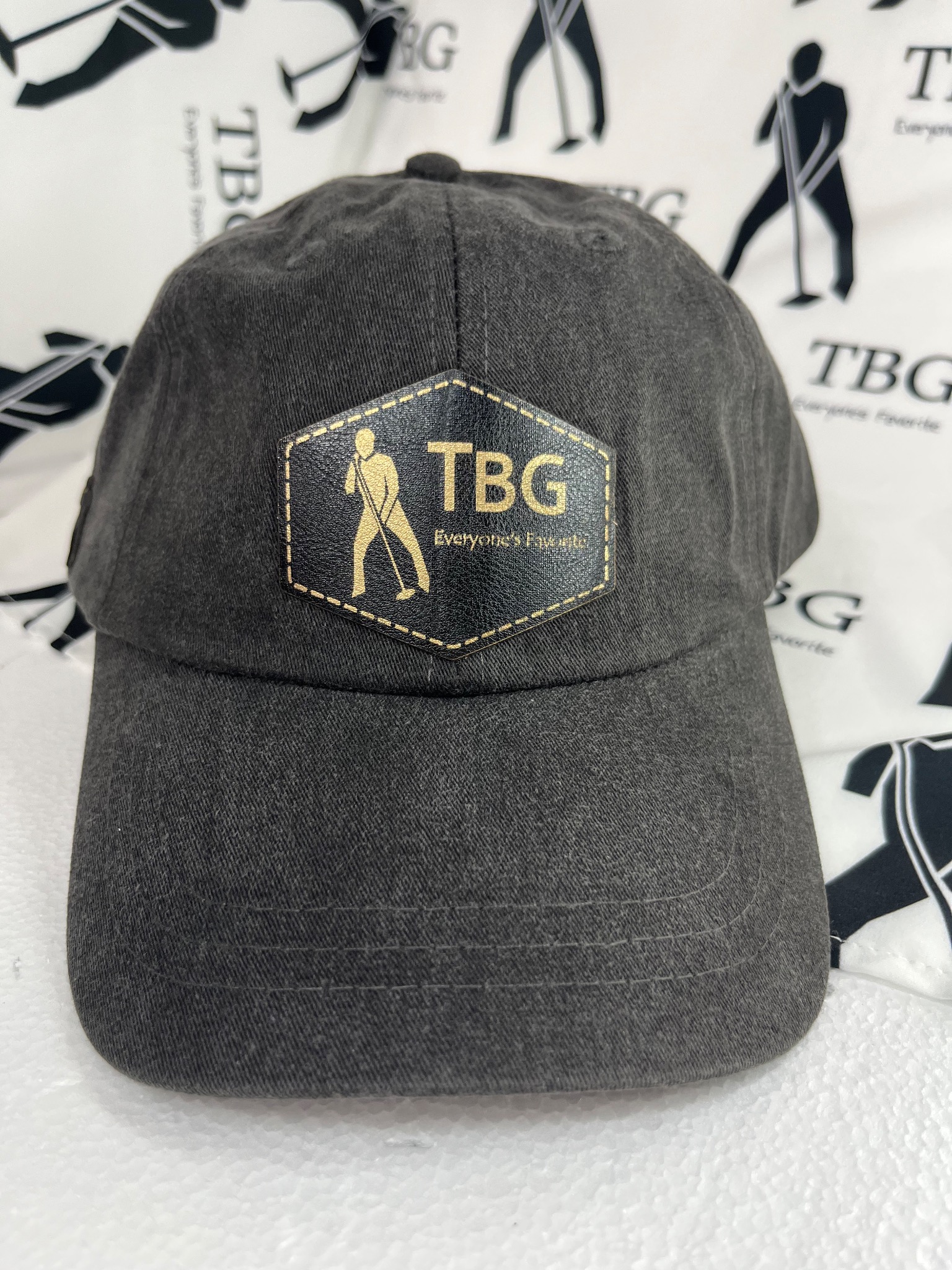 TBG Charcoal Gold Patch Cap