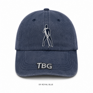 TBG Royal Blue Bill Logo Cap