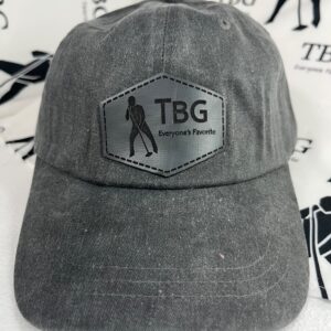 TBG Gray Silver Patch Cap