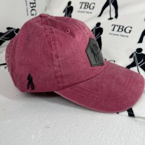 TBG Heather Red Side Patch Cap