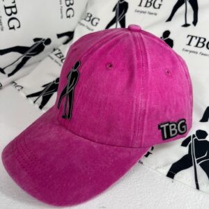 TBG Hot Pink Side Logo Cap