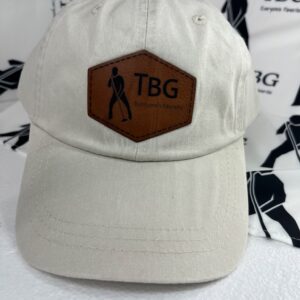 TBG Ivory Cap (Brown Patch)