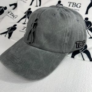 TBG Light Gray Side Logo Cap