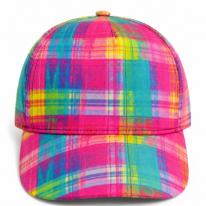 TBG Multi-Color Plaid Cap