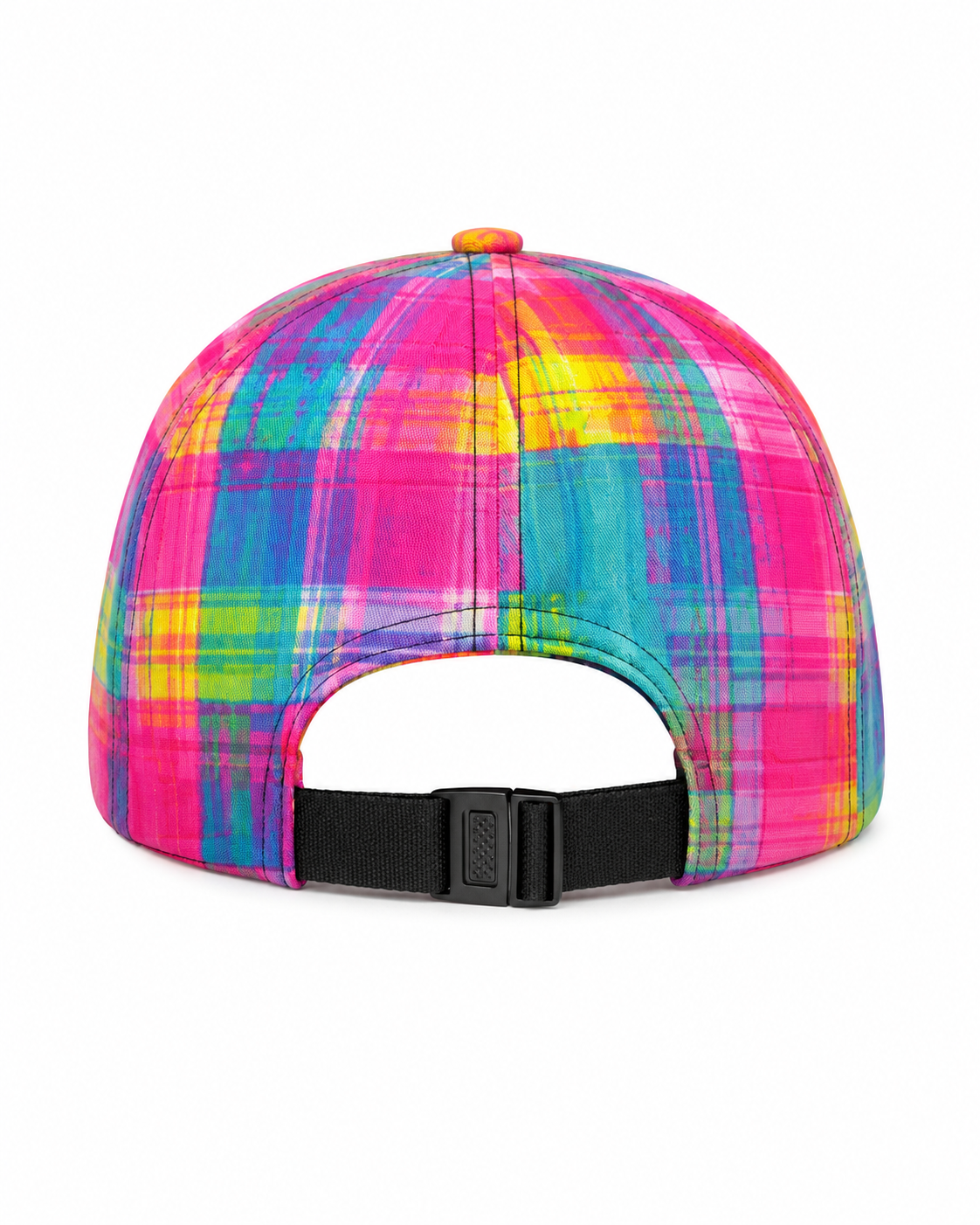 TBG Multi-Color Plaid Cap - Image 2