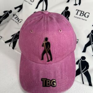 TBG Rose Pink Bill Logo Cap