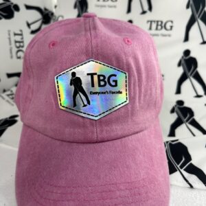 TBG Mauve Pink Holographic Cap