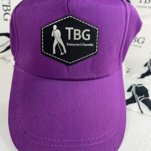 TBG Purple Cap with White Trim