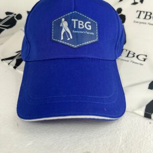 TBG Royal Blue Cap with White Trim