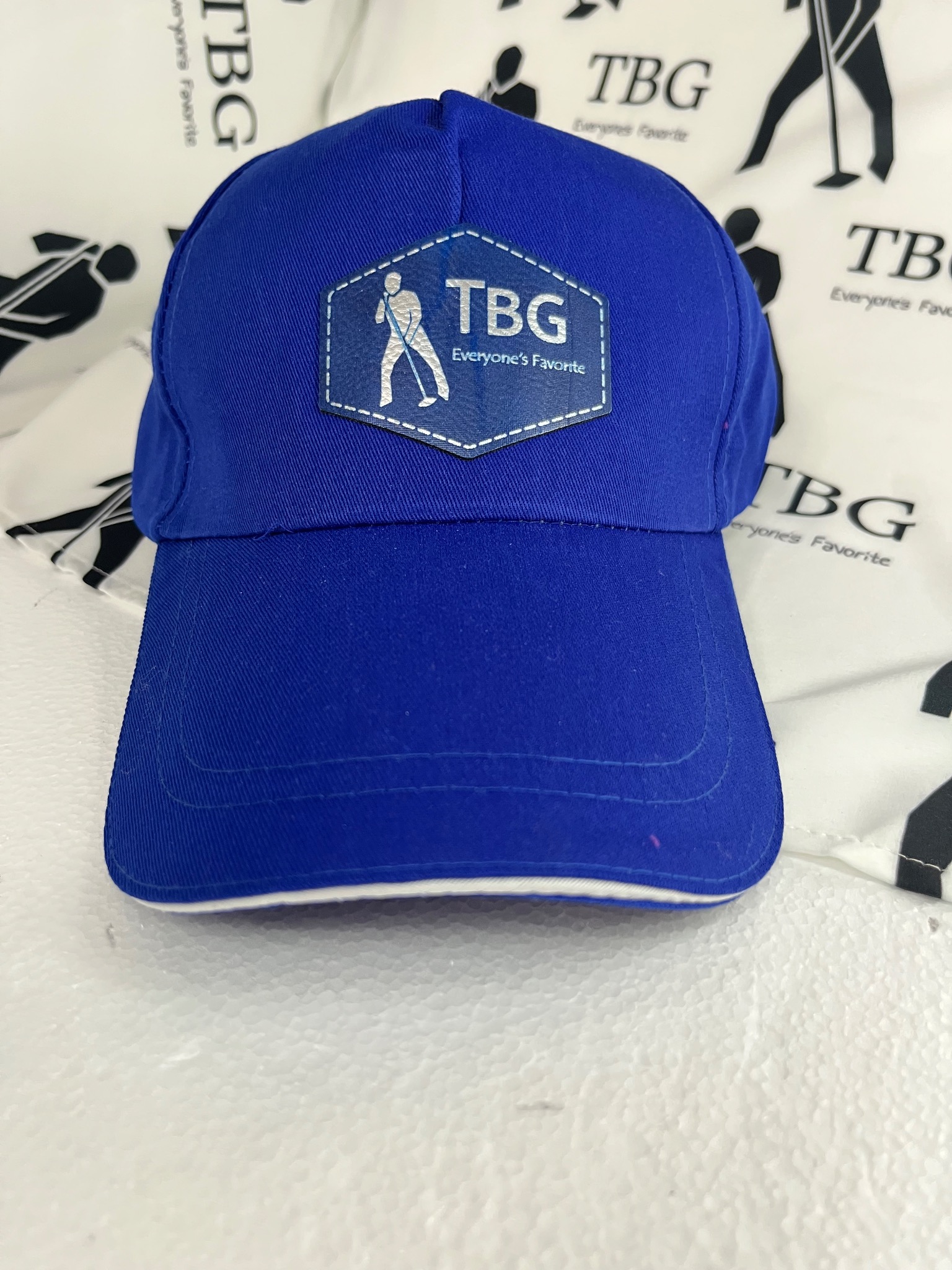 TBG Royal Blue Cap with White Trim