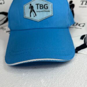 TBG Sky Blue Cap with White Trim